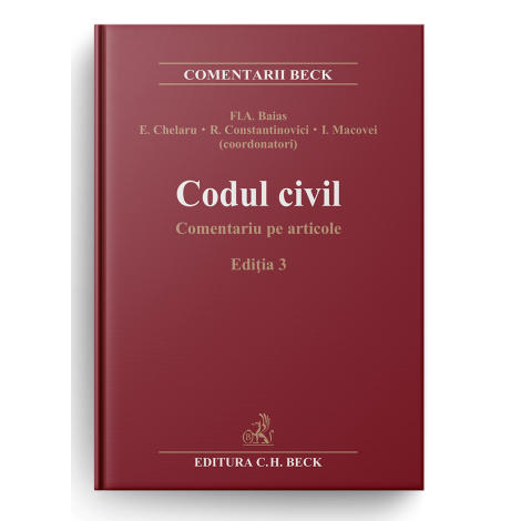 Codul civil. Comentariu pe articole. Ediția 3