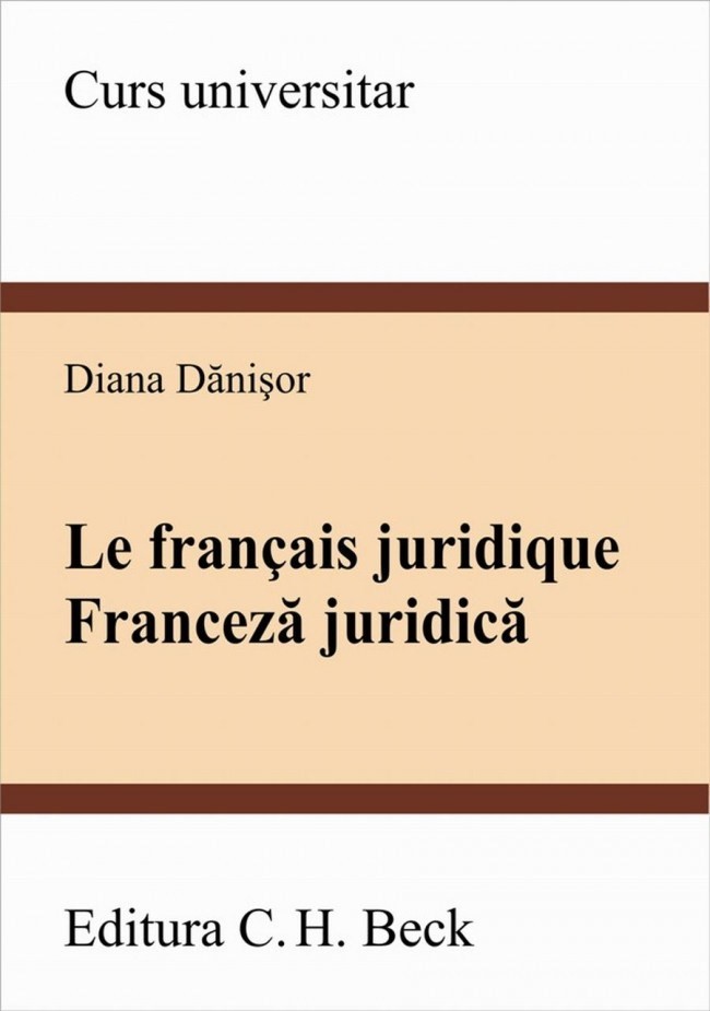 Le Francais Juridique Franceza Juridica Beckshop