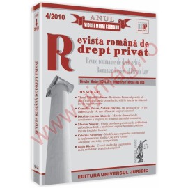 Revista romana de drept privat Nr 4/2010