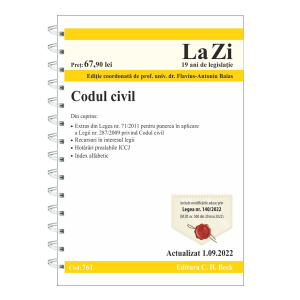 Codul civil. Cod 761. Actualizat la 1.09.2022