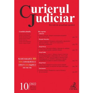 Curierul Judiciar nr. 10/2022
