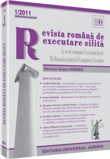 Revista romana de executare silita nr. 1/2011 - Serie noua, anul VIII